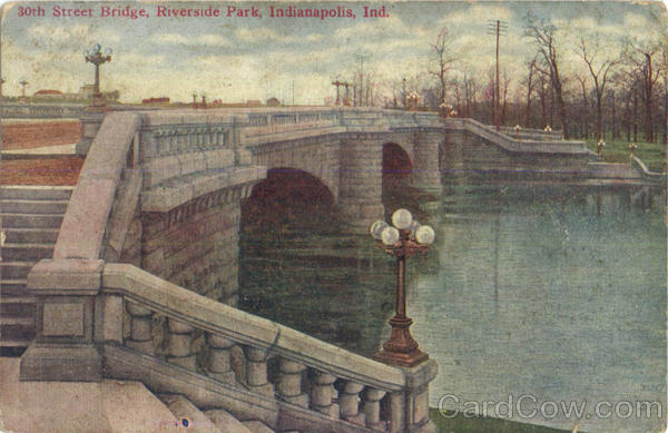 Riverside Park, 30th Street Bridge Indianapolis