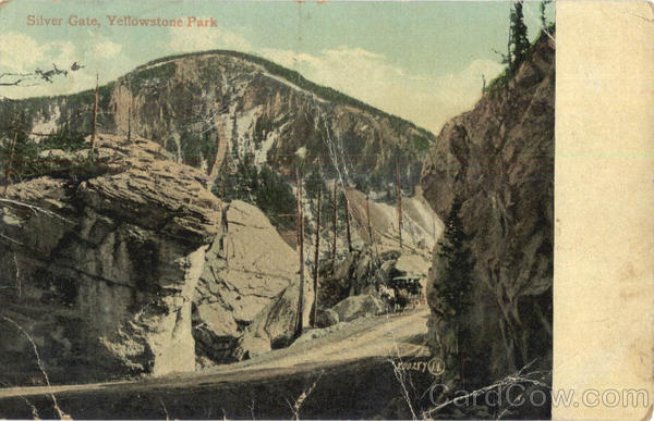 Silver Gate Yellowstone National Park Wyoming