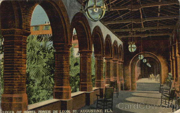 Logia of Hotel Ponce De Leon St. Augustine Florida