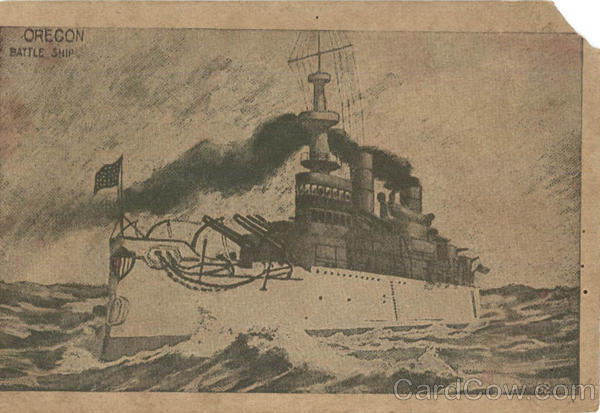 Oregon Battle Ship Boats, Ships