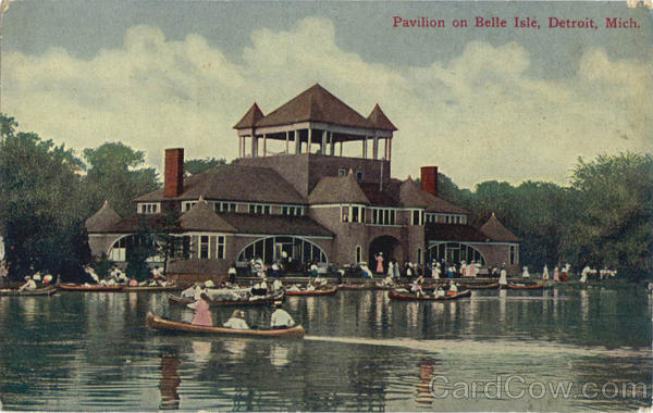Pavilion on Bell Isle Detroit Michigan