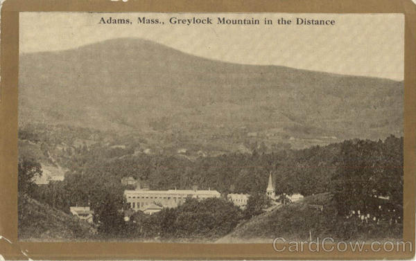 Greylock Mountain in the Distance Adams Massachusetts