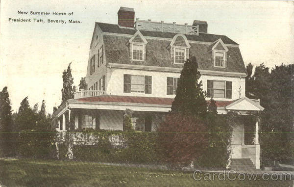 New Summer Home of President Taft Beverly Massachusetts
