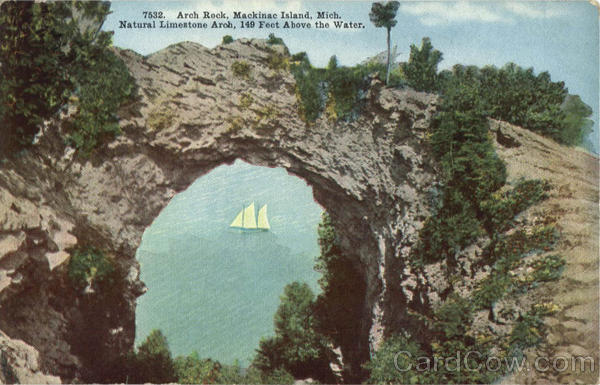 Arch Rock Mackinac Island Michigan