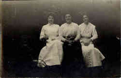 Three Women Postcard