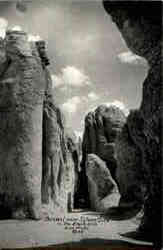 Tunnel Near Sylvan Lake Postcard