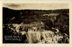 Birdseye View of Oak Creek Hill Postcard