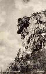 Old Man of the Mountains Postcard