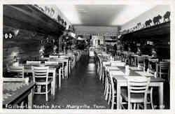 Gilbert's Noah's Ark Restaurant Postcard