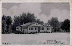 Gingham Inn US Highway 20 Postcard