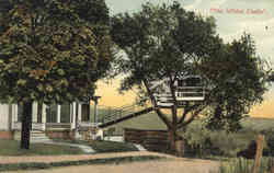 The Willow Castle Treehouse Postcard