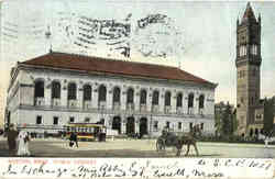 Public Library Postcard