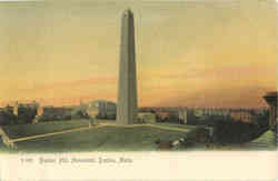 Bunker Hill Monument Postcard