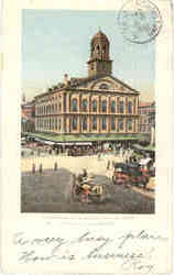 Faneuil Hall Postcard