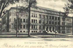Central High School Postcard