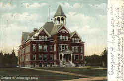 Central High School Postcard