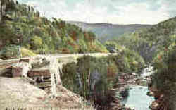 Stone Arch Near Middlefield Postcard
