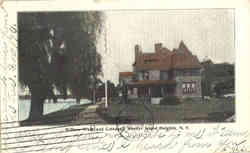 Willow Walk and Cottages Postcard