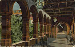 Logia of Hotel Ponce De Leon Postcard