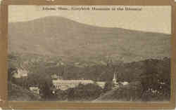 Greylock Mountain in the Distance Postcard