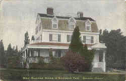New Summer Home of President Taft Postcard