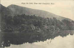 Along the Conn. River near Greenfield Postcard