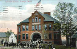 Central School Postcard