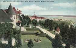 Westend Cottages and Grand Hotel Postcard