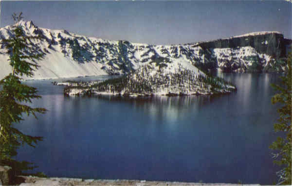 Wizard Island Crater Lake National Park Oregon