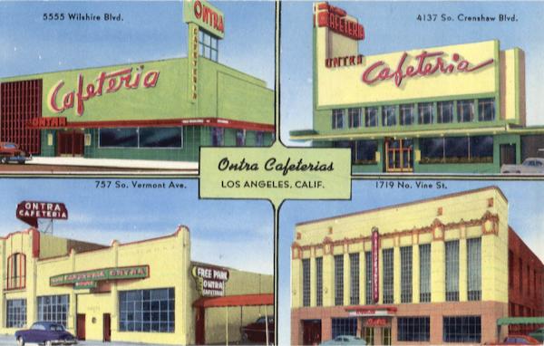 Ontra Cafeterias Los Angeles California