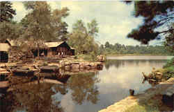 Ozark Playground Area Ozarks, AR Postcard Postcard