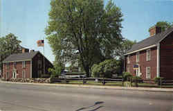 Salt-box Homes Postcard