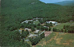Aerial View of Berkshire School Coeducational Boarding School Postcard