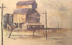 Old Elevator by Kenneth Ludwig Postcard