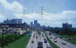 Atlanta Skyline Postcard