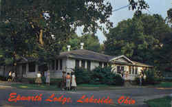 Epworth Lodge Lakeside, OH Postcard Postcard