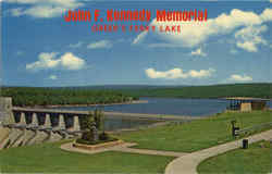 John F. Kennedy Memorial Greer's Ferry Lake, AR Postcard Postcard