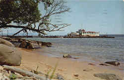 Excursion Boat Chippewa at Rocky Island Postcard