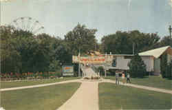 Entrance to Joyland Park Postcard