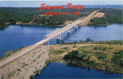 Edgemont Bridge Greers Ferry Lake, AR Postcard Postcard