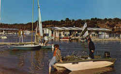Lakeview Marina Postcard