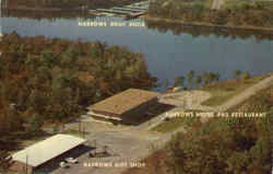 Narrows Boat Dock,Narrrows Motel And Restaurant Postcard