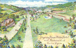 Virginia House Motor Hotel and Restaurant Postcard