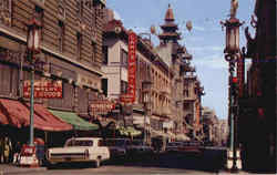 San Francisco Chinatown Postcard