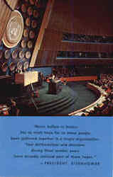 United Nations Nations Unies New York City, NY Postcard Postcard