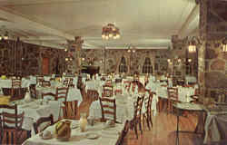 Dining Room, Mountain Lake Hotel Virginia Postcard Postcard