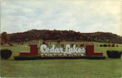 Cedar Lakes Camp and Conference Ripley, WV Postcard Postcard