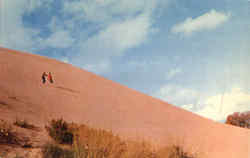 Sleeping Bear Sand Dune Glen Haven, MI Postcard Postcard