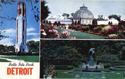 Belle Isle Park Postcard
