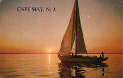Cape May New Jersey Postcard Postcard